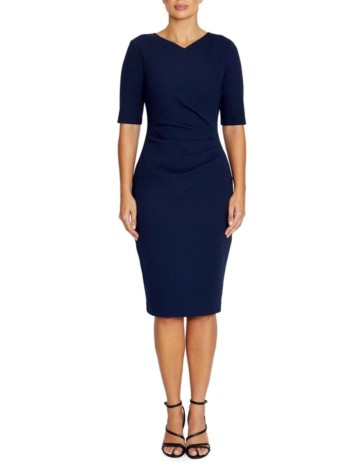 Reya Sailor Dress in Blue image 1