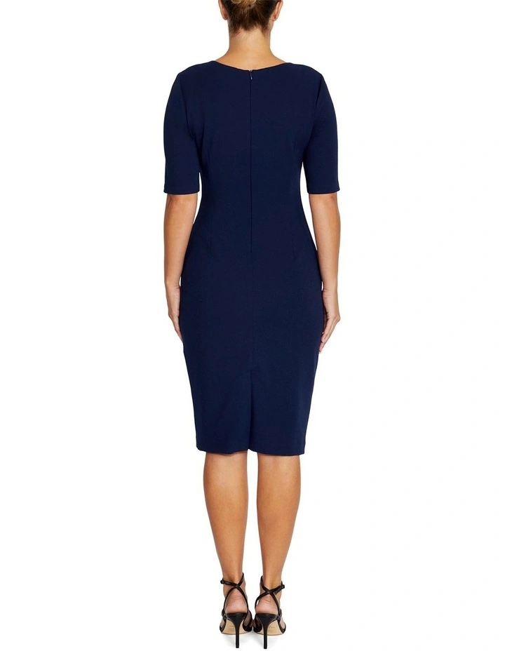 Reya Sailor Dress in Blue image 2