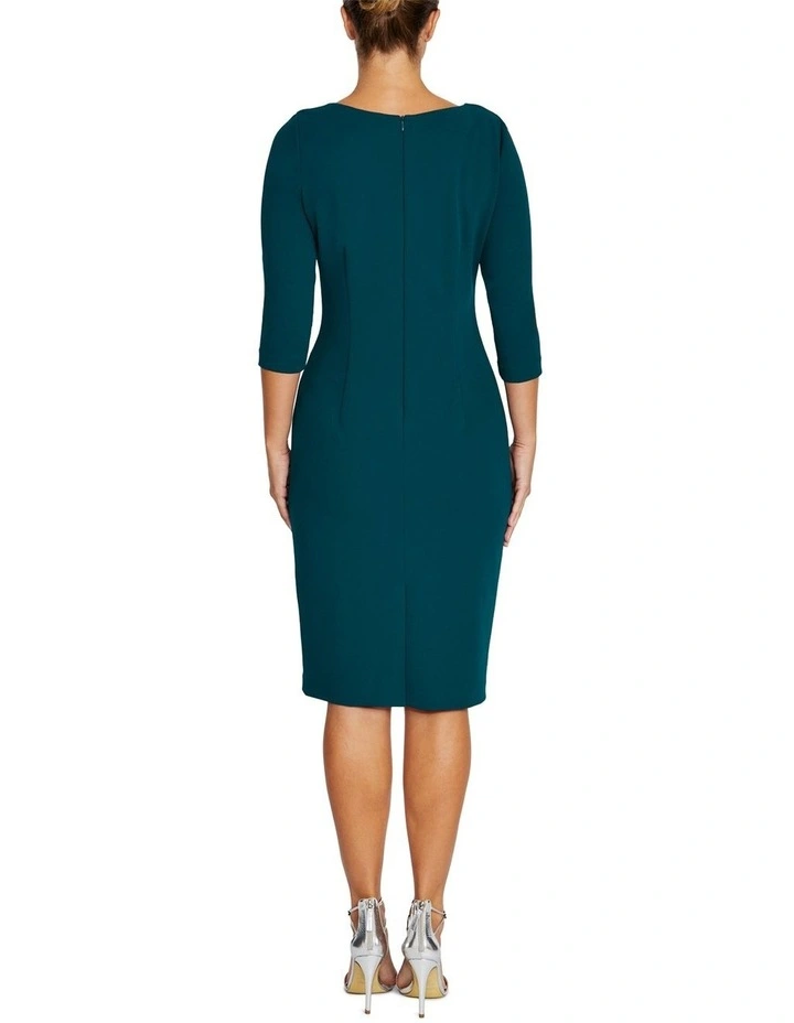 Elowen Dress in Teal image 2