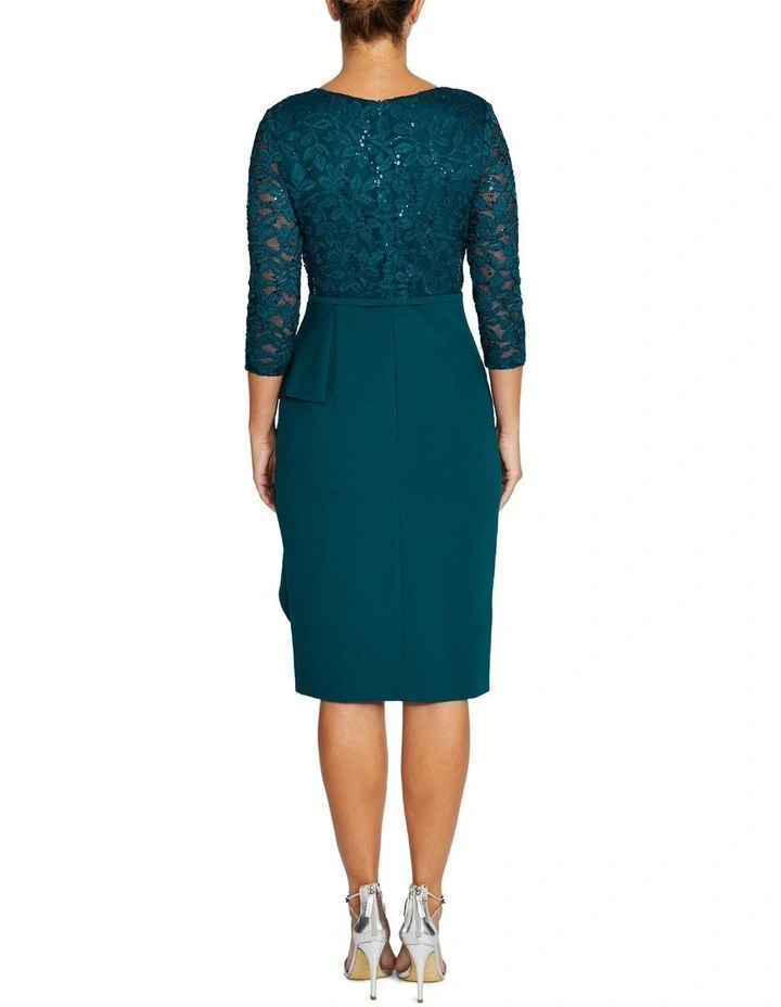 Lyndal Dress in Teal image 2