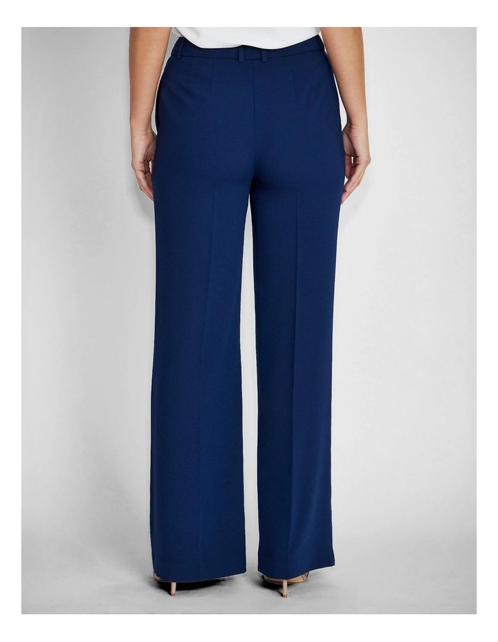 Carmen Crepe Trouser in Navy image 2