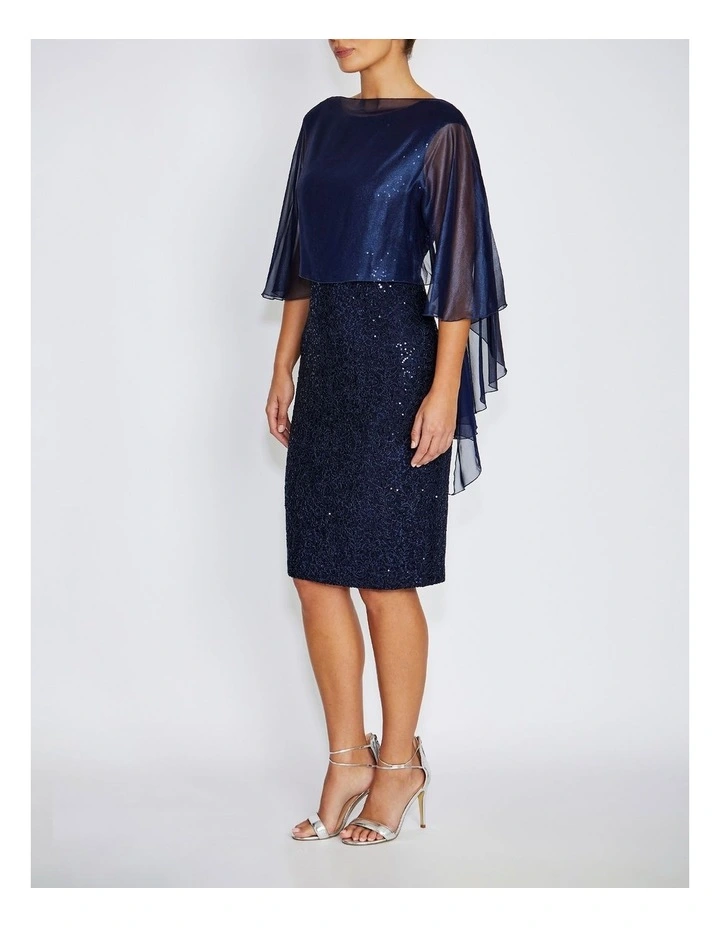 Fortuna Metallic Silk Shrug image 4