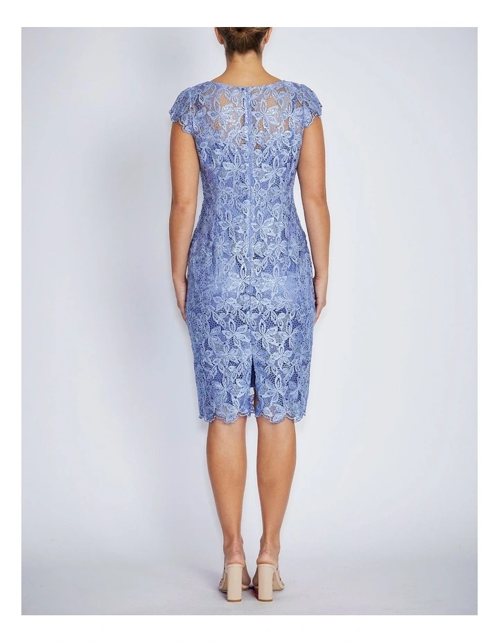 Rhea Dress in Periwinkle image 2