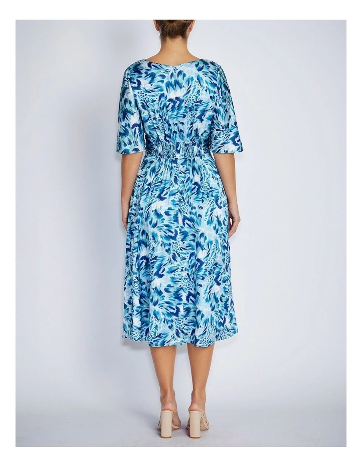 Elena Midi Dress in Brushed Feather image 2