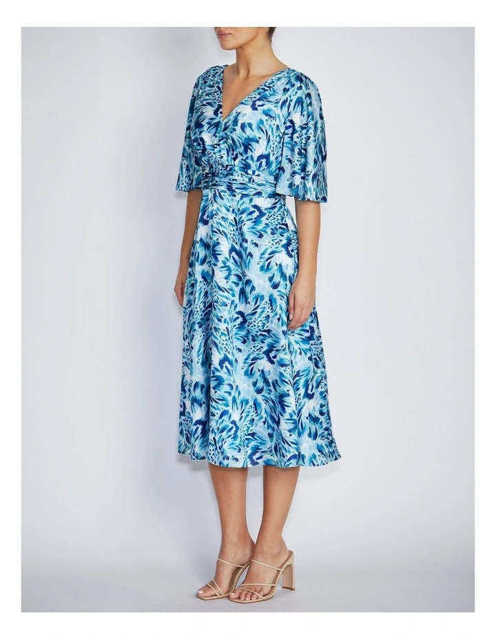 Elena Midi Dress in Brushed Feather image 3