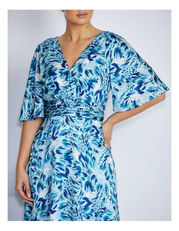 Elena Midi Dress in Brushed Feather image 4