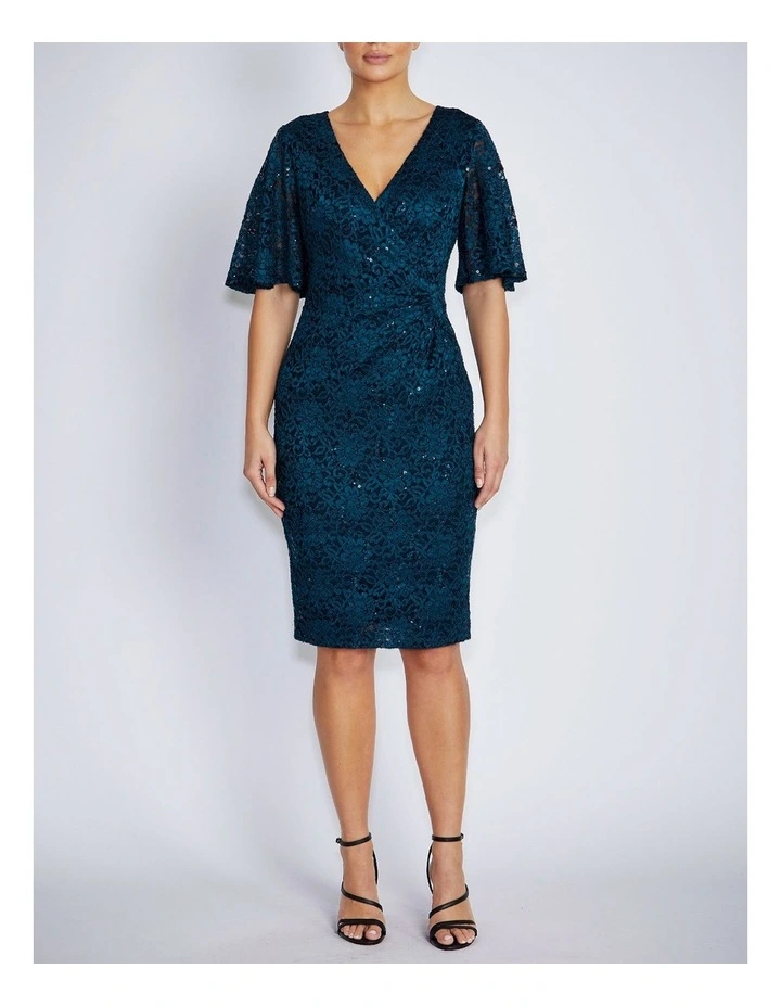 Esme Dress in Deep Teal image 1