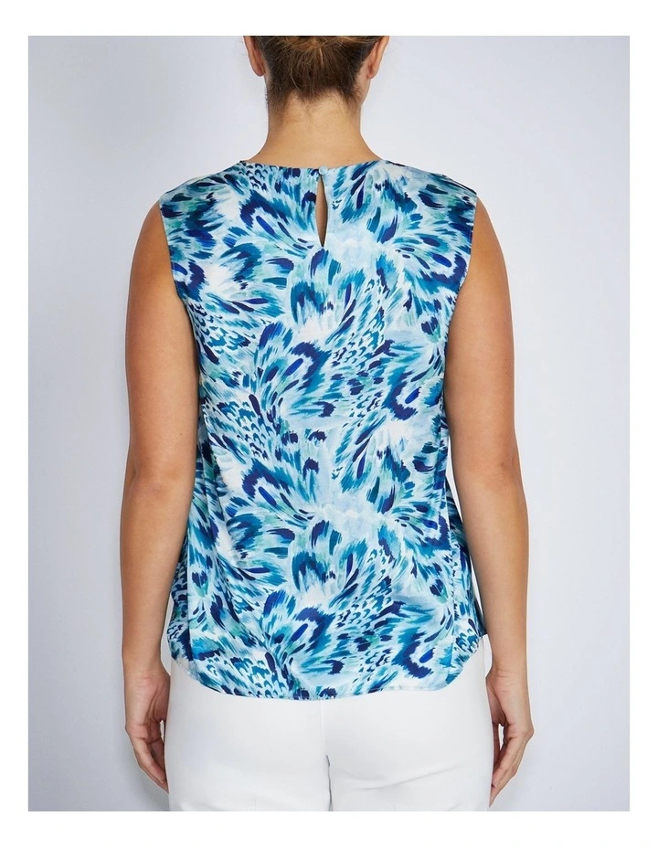 Tanya Top in Brushed Feather image 2