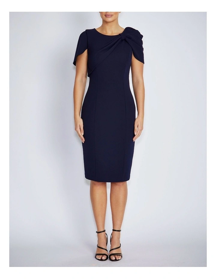 Juno Dress in Navy image 1