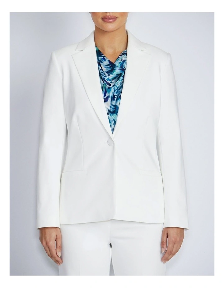 Sophie Blazer in Ivory image 1