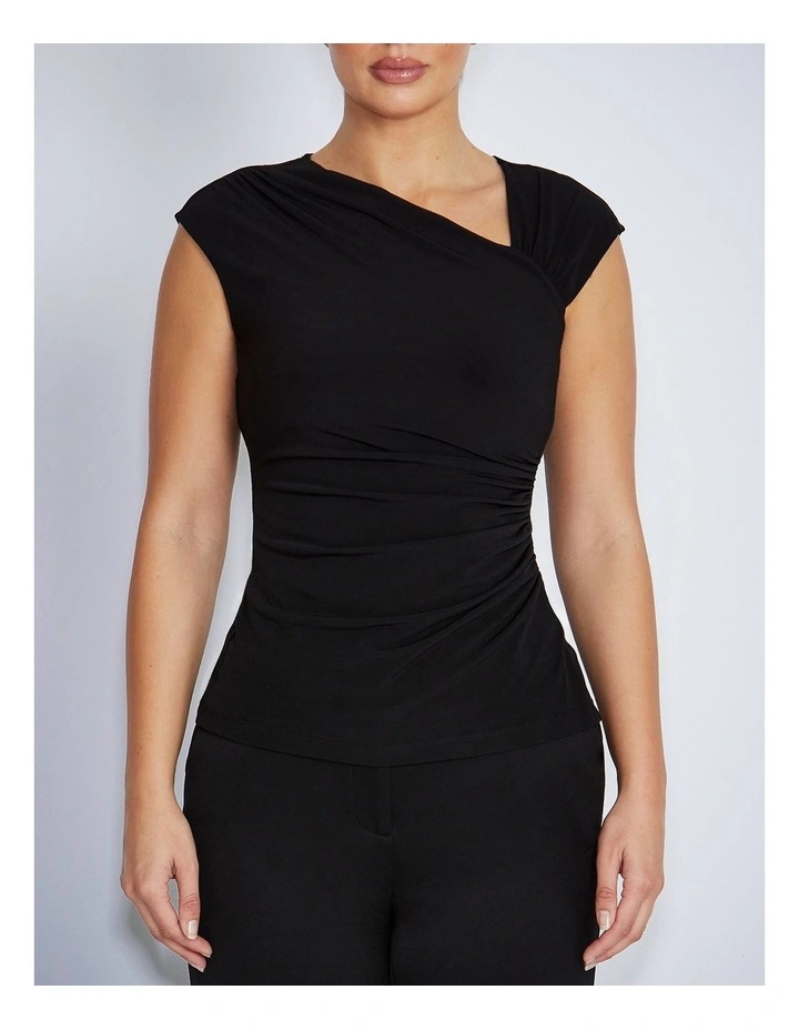 Chloe Top in Black image 1