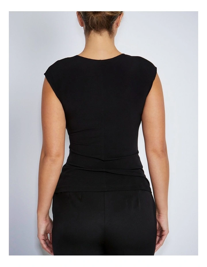 Chloe Top in Black image 2