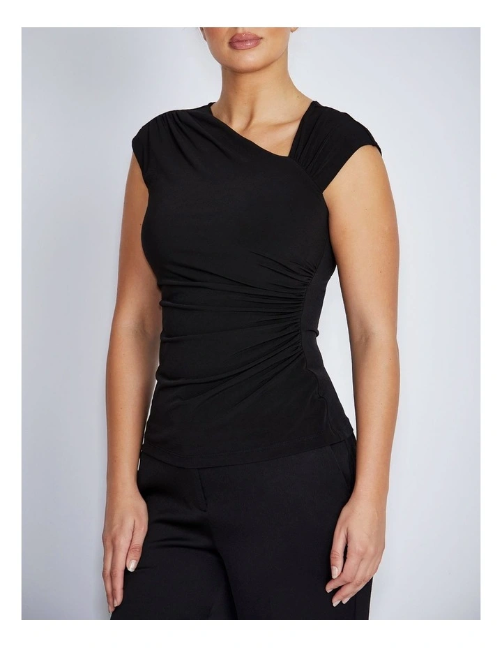 Chloe Top in Black image 3