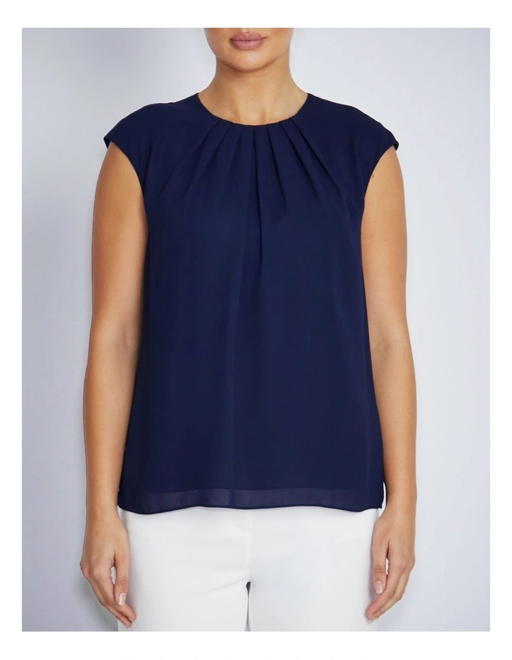Mackenzie Top in Navy image 1