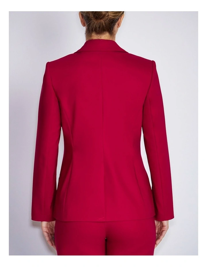 Sophie Blazer in Crimson image 2