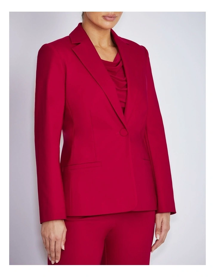 Sophie Blazer in Crimson image 3