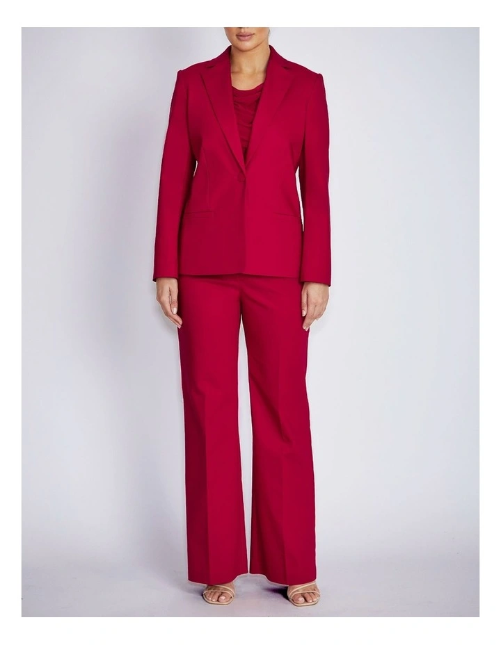 Sophie Blazer in Crimson image 4