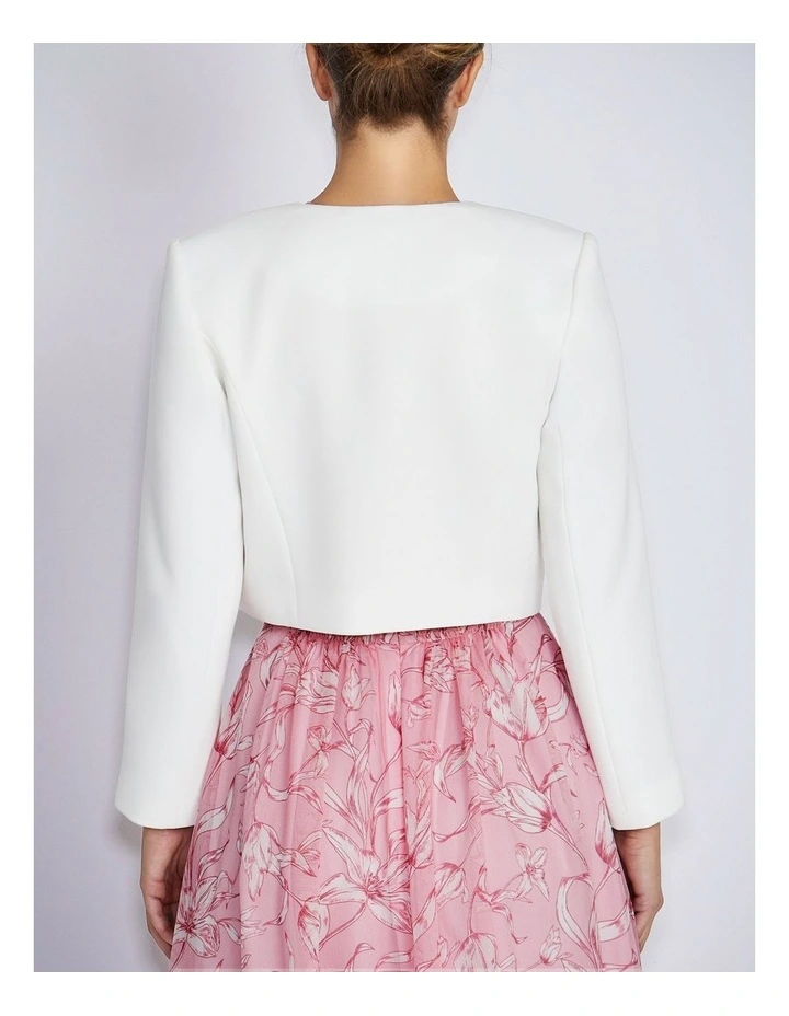 Bonita Bolero in Ivory image 2