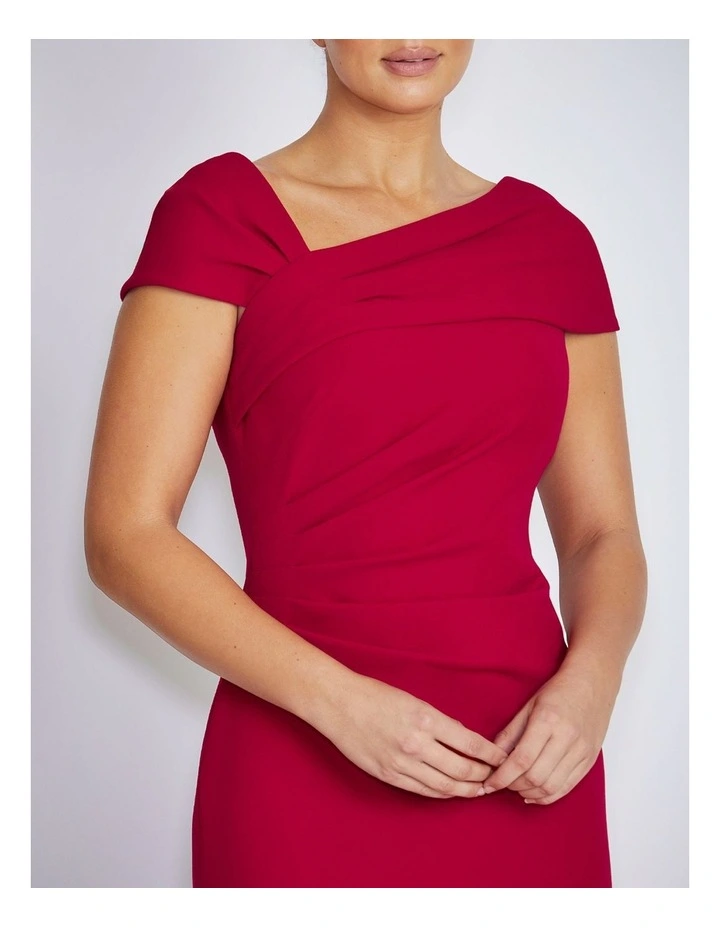 Solsi Dress in Crimson image 4