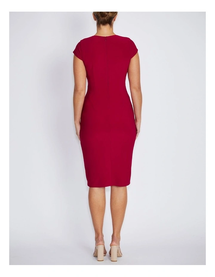 Como Dress in Crimson image 2
