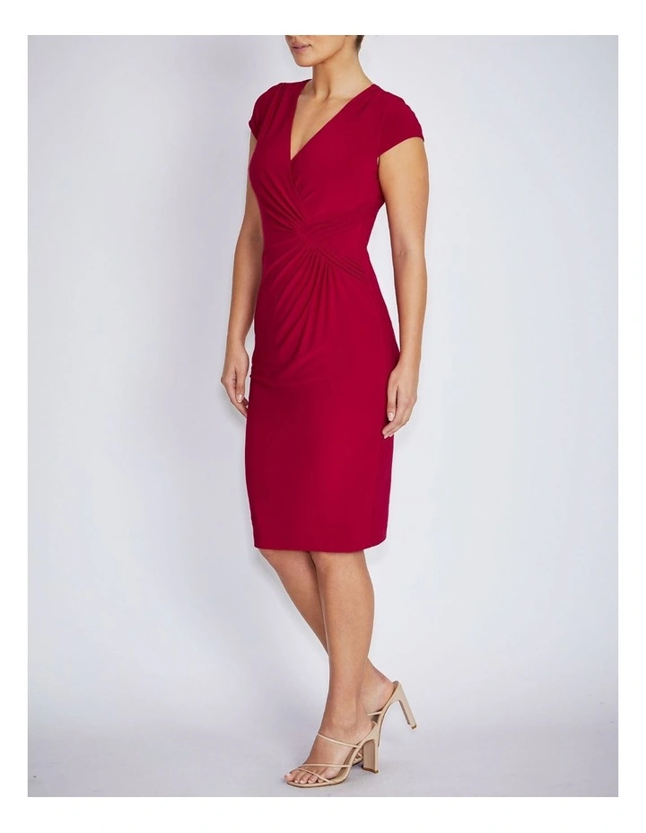 Como Dress in Crimson image 3
