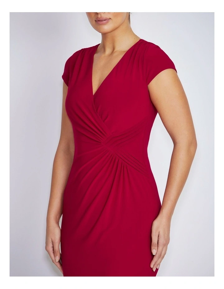 Como Dress in Crimson image 4
