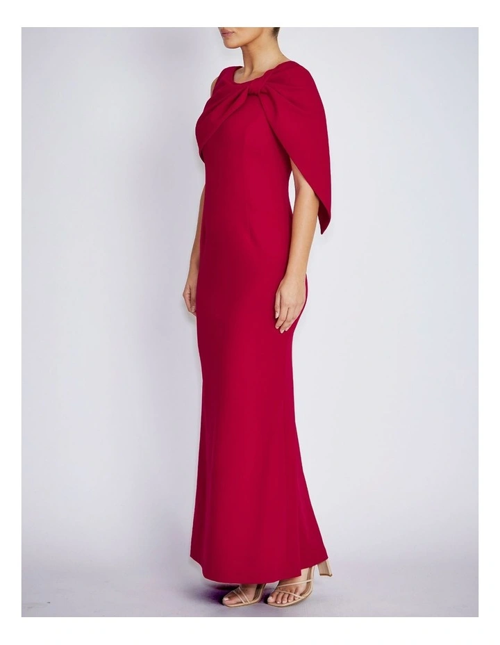 Freya Gown in Crimson image 3