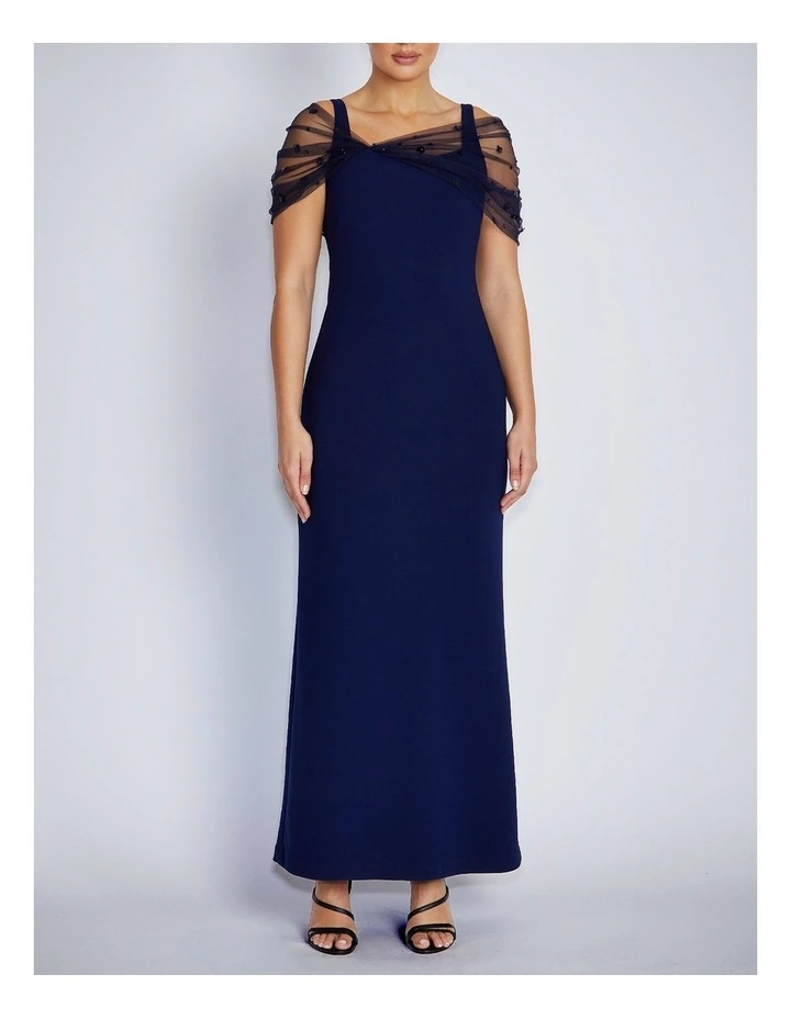 Isla Gown in Navy image 1