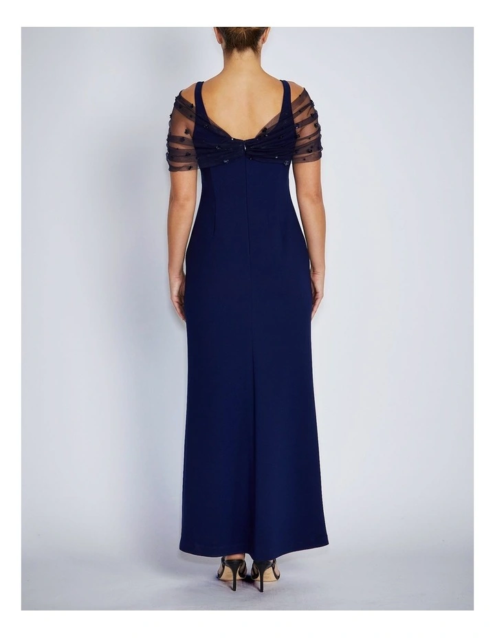 Isla Gown in Navy image 2