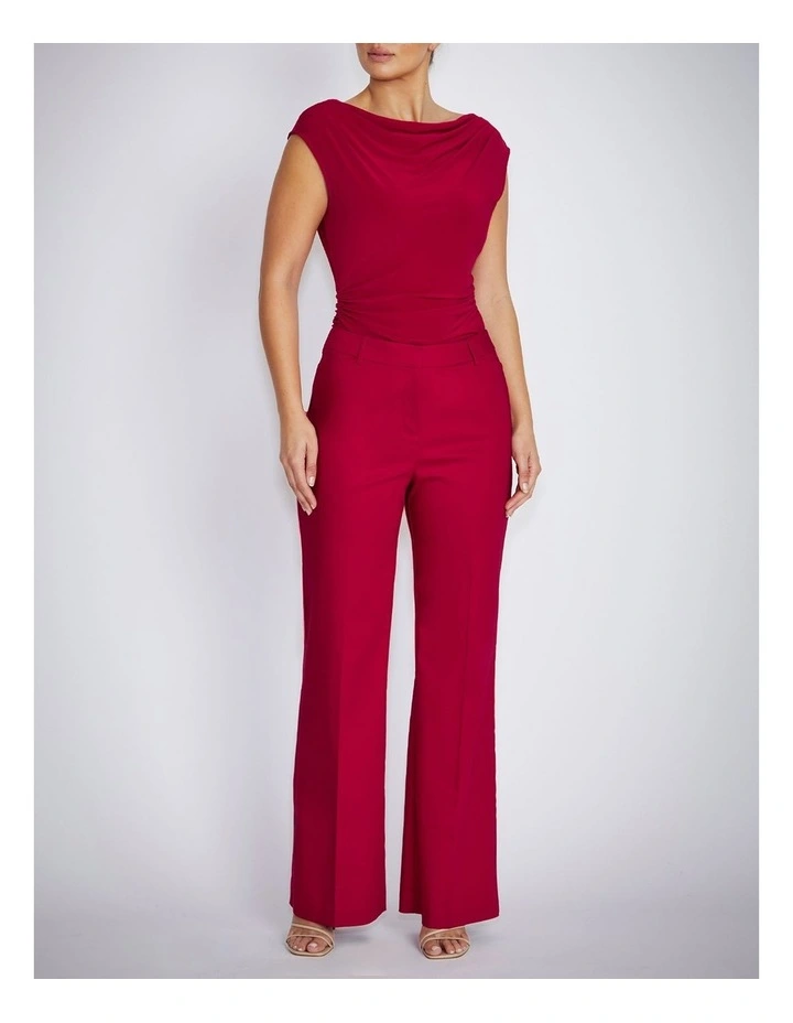 Anastasia Top in Crimson image 4