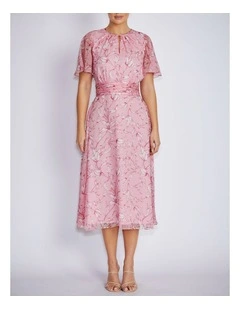 Georgia Dress in Pink Floral