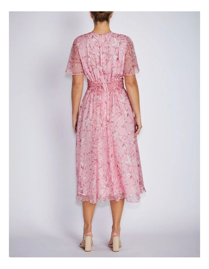 Georgia Dress in Pink Floral image 2