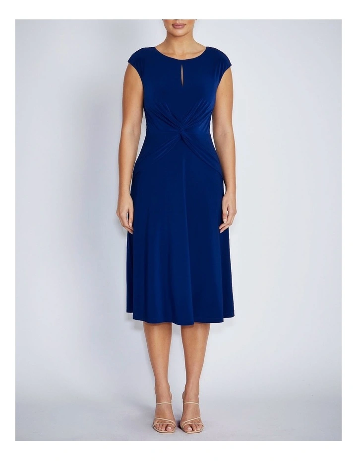 Valencia Dress in Dark Blue image 1