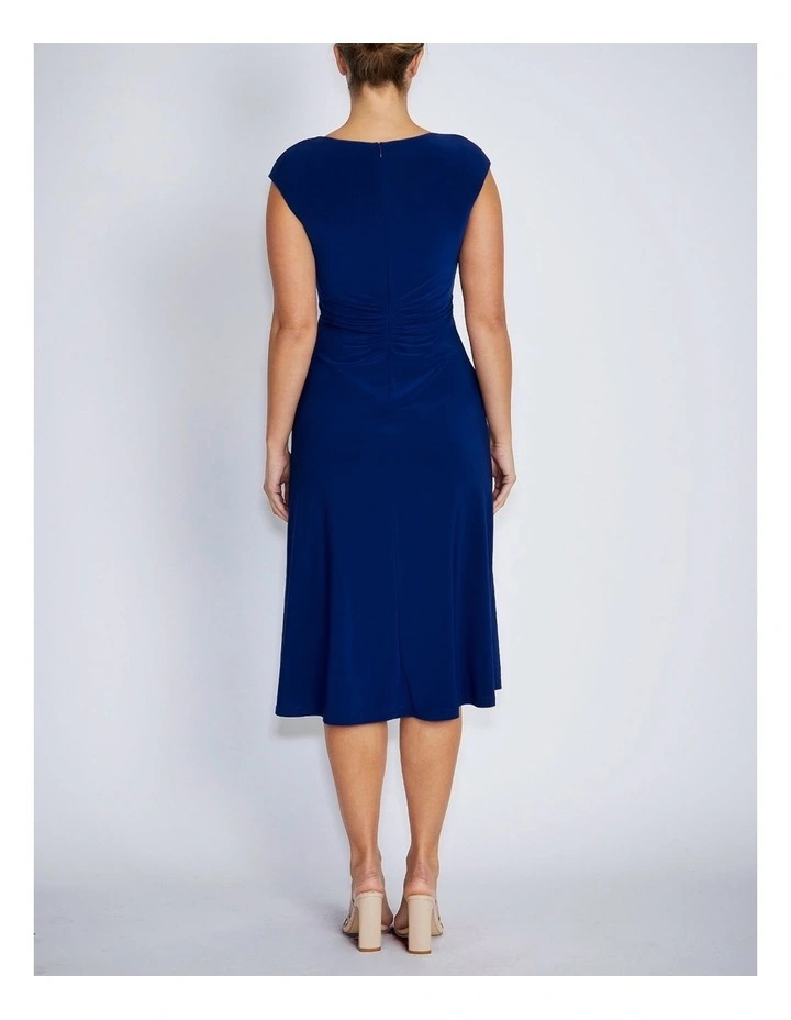Valencia Dress in Dark Blue image 2