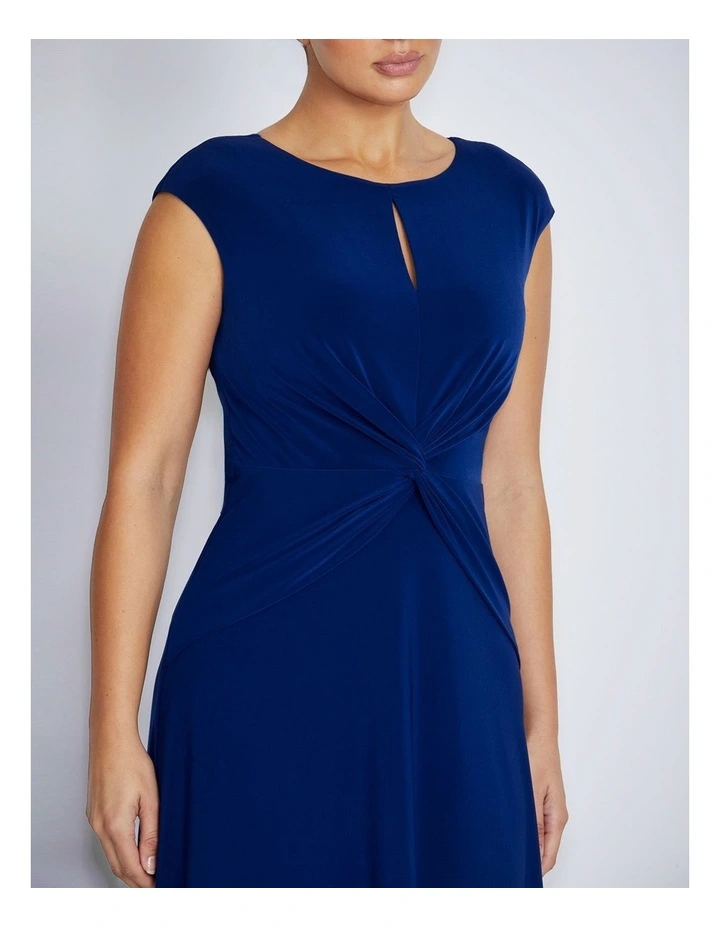 Valencia Dress in Dark Blue image 4