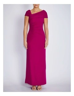 Solsi Gown in Magenta
