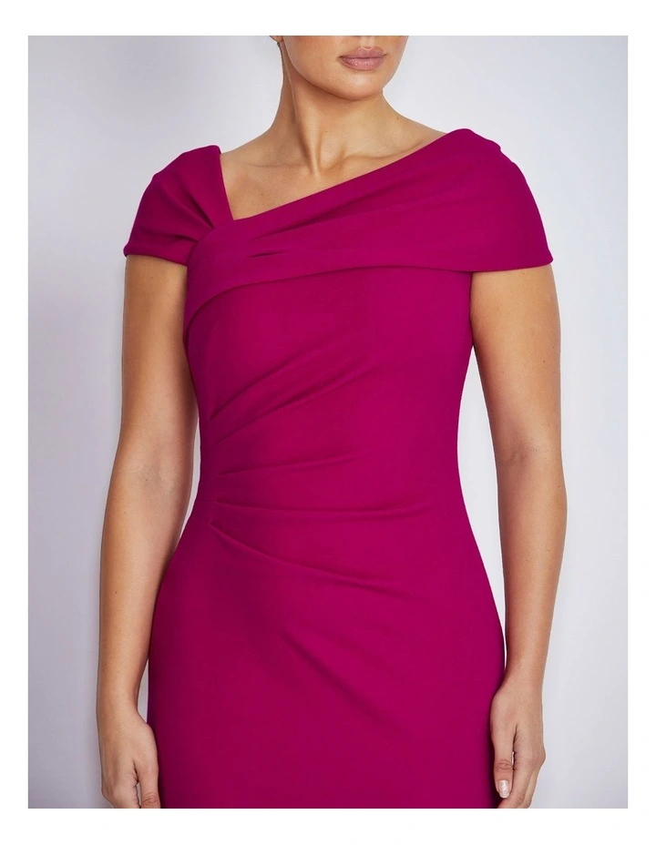 Solsi Gown in Magenta image 4