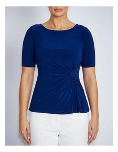 Orla Top in Dark Blue