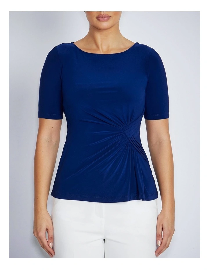 Orla Top in Dark Blue image 1