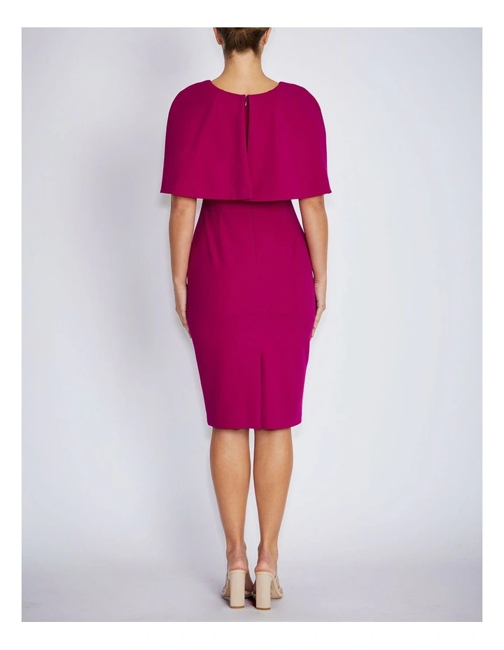 Amara Dress in Magenta image 2