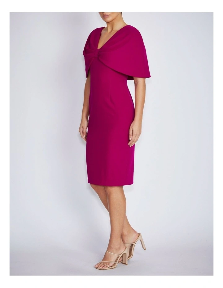 Amara Dress in Magenta image 3