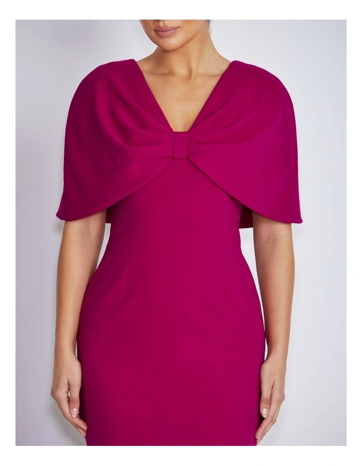 Amara Dress in Magenta image 4
