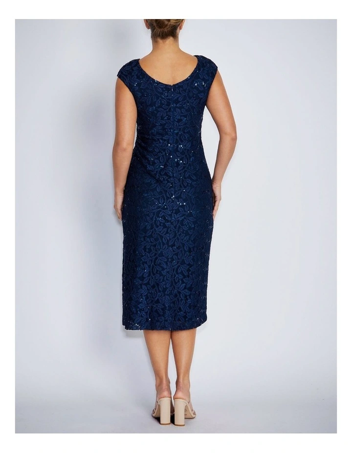 Harriet Dress in Navy image 2