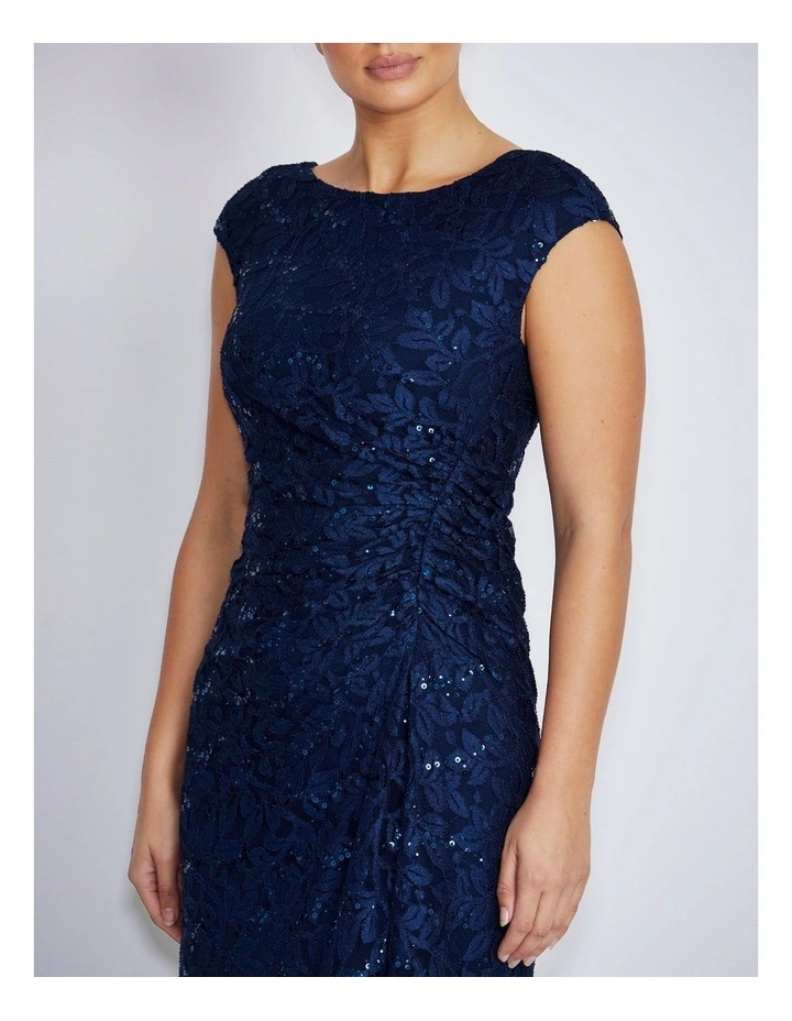 Harriet Dress in Navy image 4