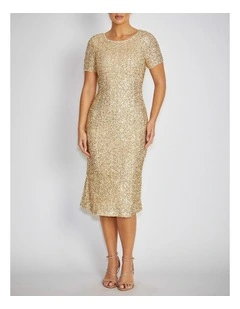 Tilly Dress in Champagne