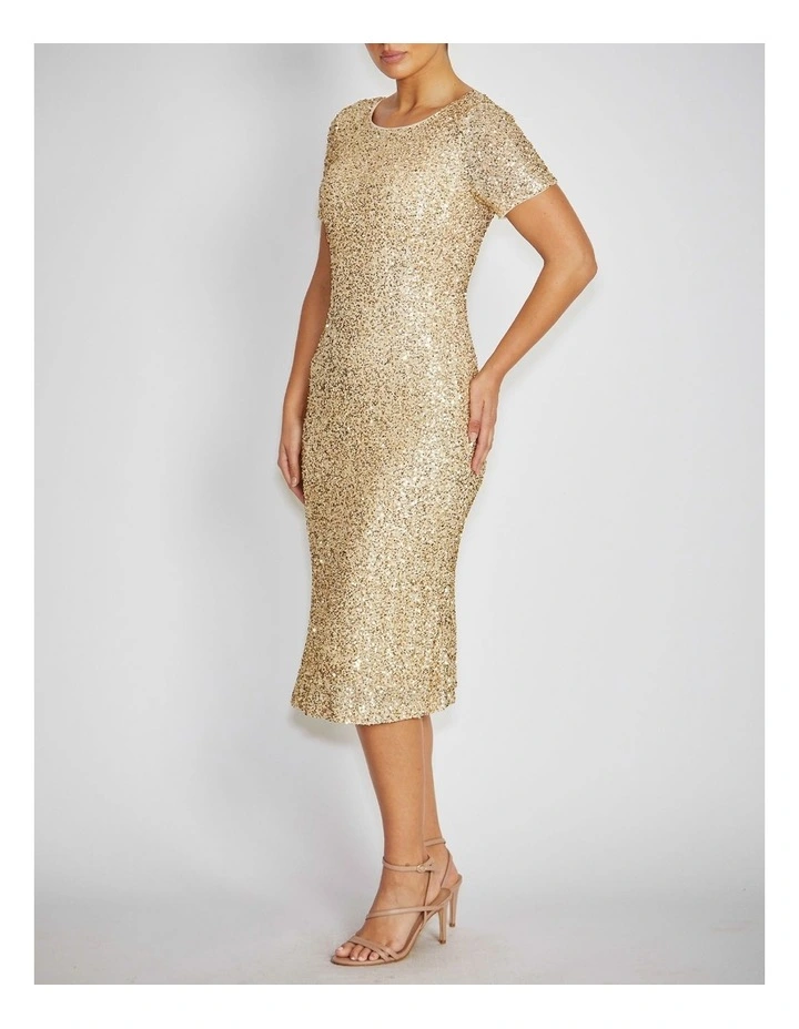Tilly Dress in Champagne image 3