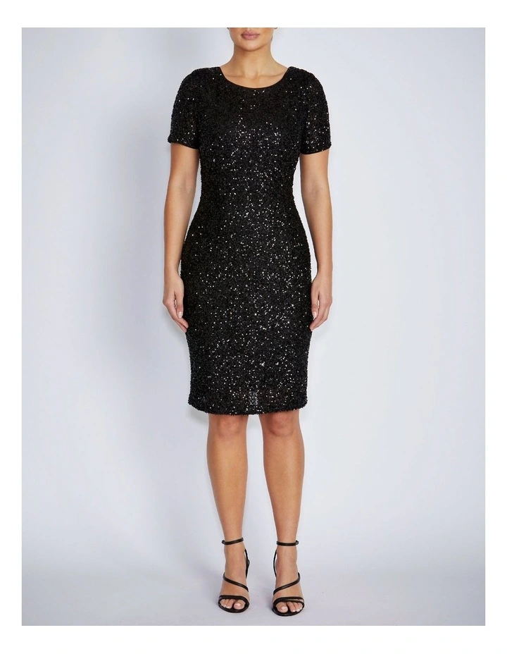 Sarina Dress in Black image 1