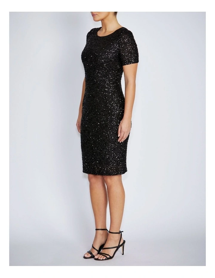 Sarina Dress in Black image 3