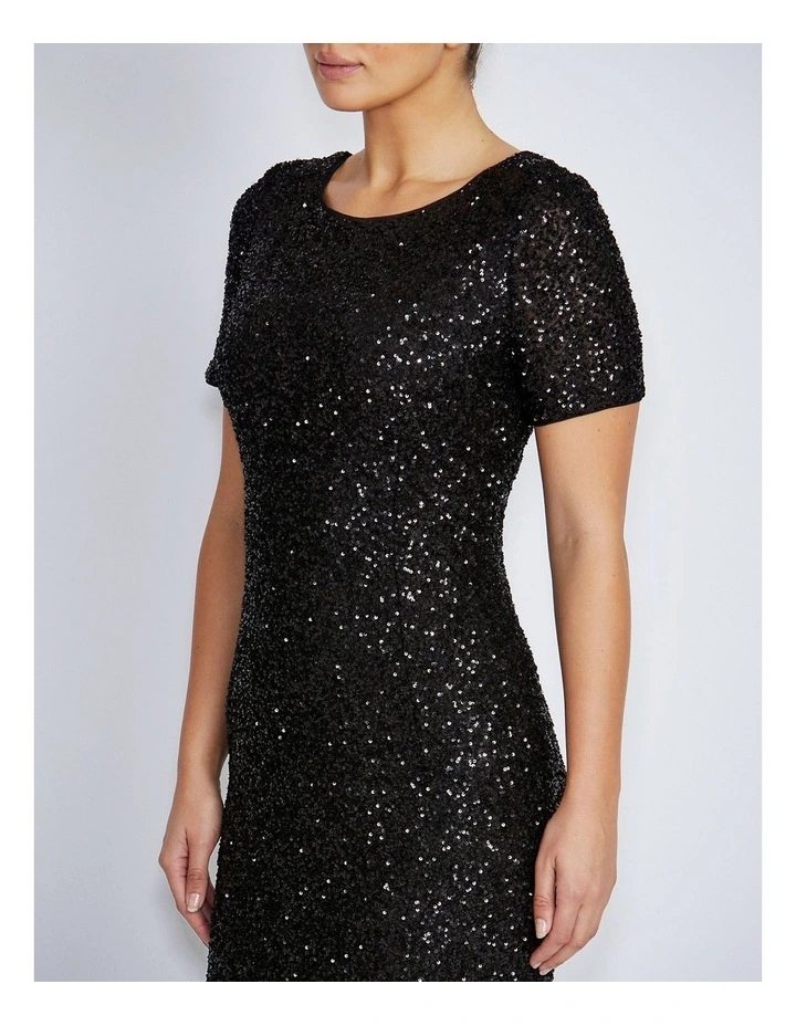 Sarina Dress in Black image 4