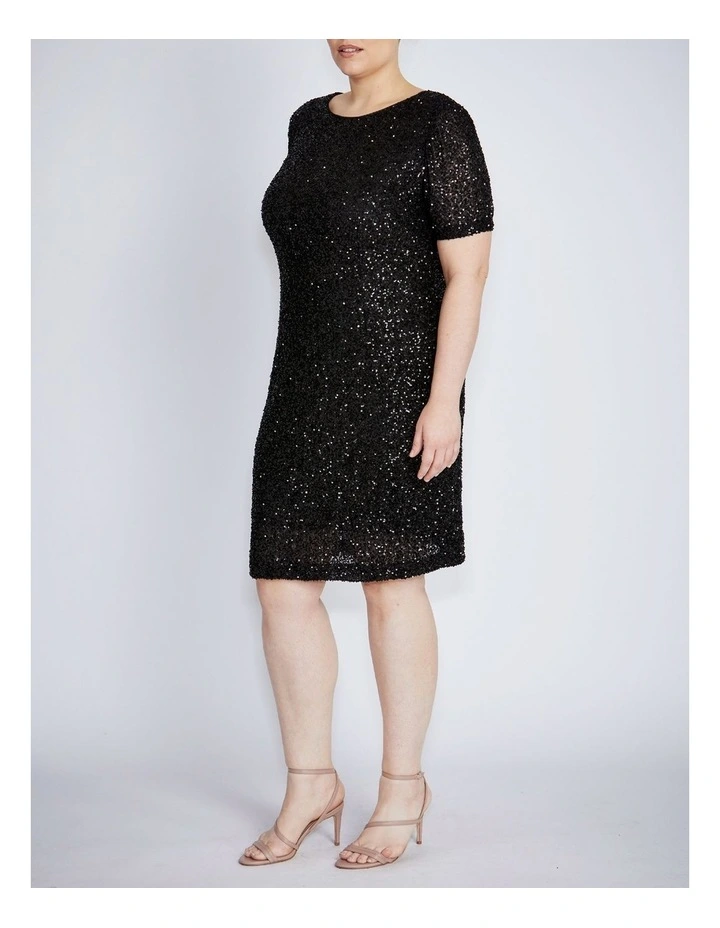 Sarina Dress in Black image 6
